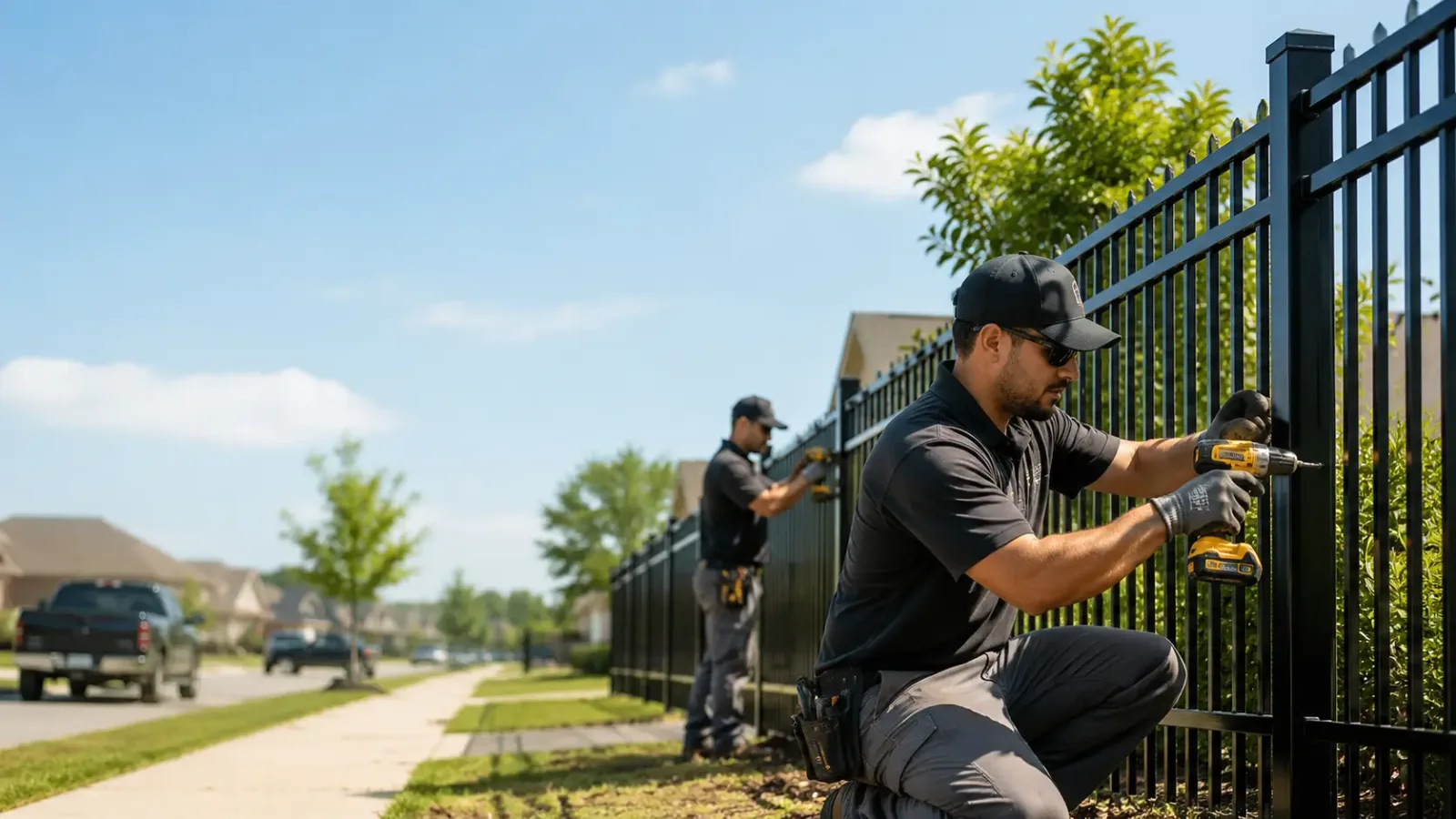 Metal Fence Installation in Haworth, OK